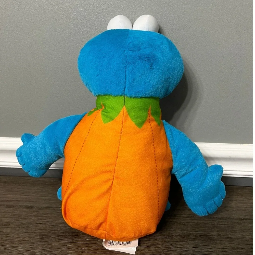 Sesame Street Cookie‎ Monster Plush Pumpkin Halloween 2023 Just Play